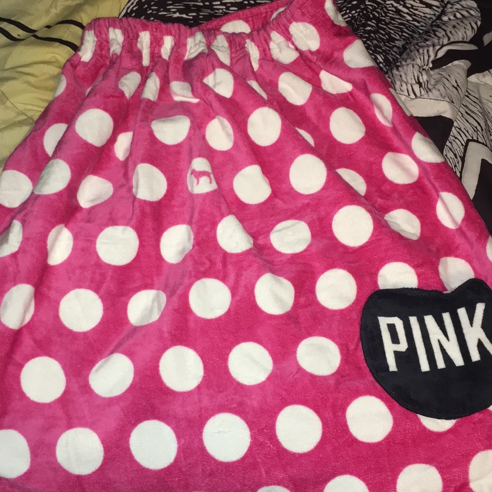 Pink Wrap Towel